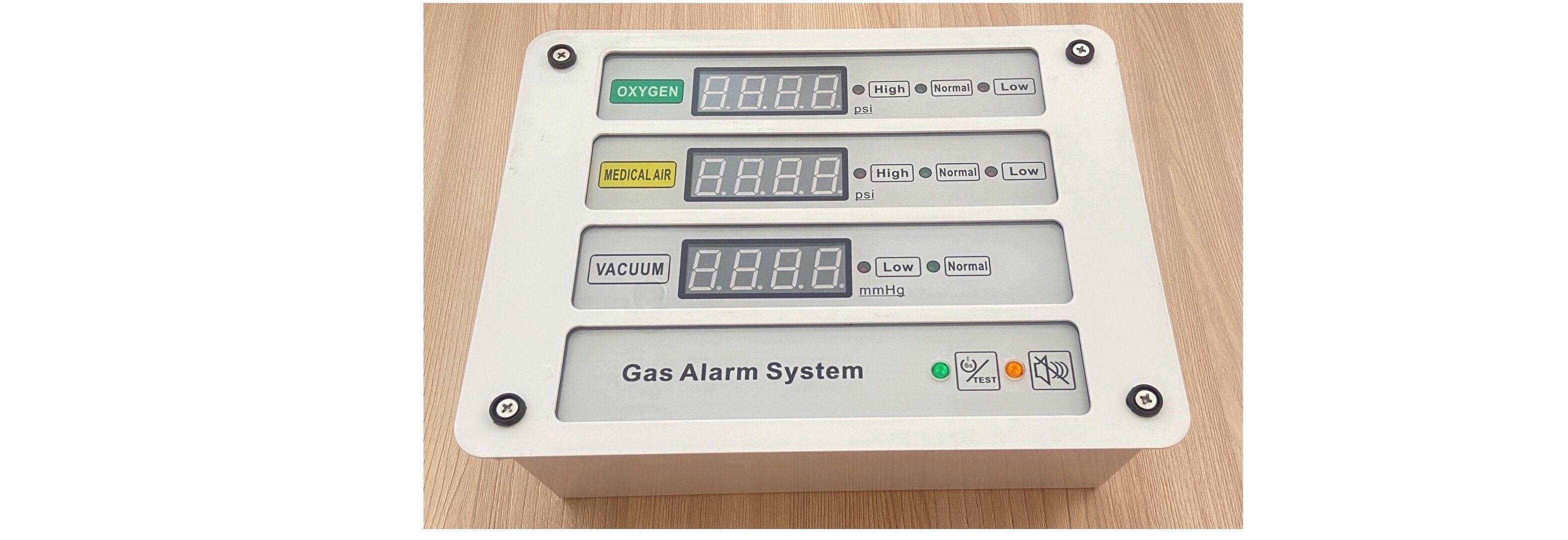 Medical Digital Gas Alarm Unit for Hospital pipeline_เครื่องสัญญาณเตือนแรงดันในระบบท่อก๊าซการแพทย์โร