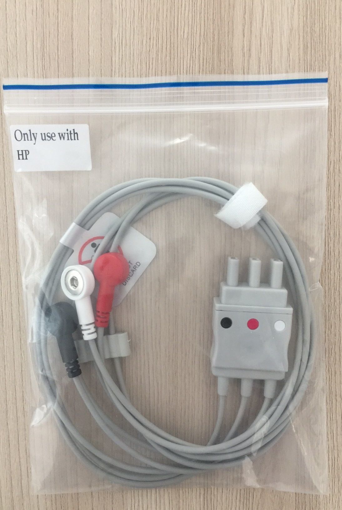 ECG 3 Lead wires cable for Philips HP_สายอีซีจี แบบ 3 ลีด สำหรับเครื่องมอนิเตอร์  ฟิลิปส์ เอสพี